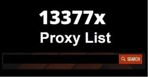 New 1337x Proxy Sites List